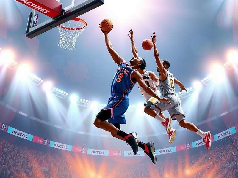NBA 2K25 Dunk Masters cover with Indian dunk stars and global NBA players